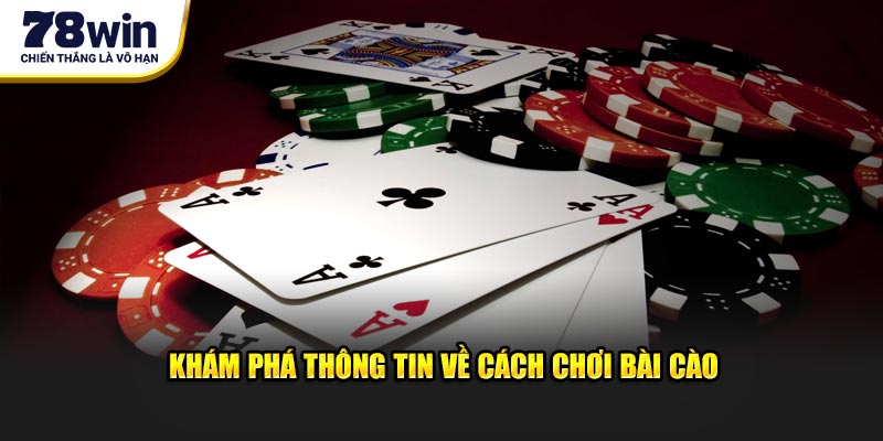 Khám phá thông tin về cách chơi bài cào